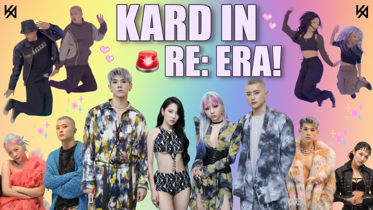 KARD (카드) moments from RE: era because they're back!! part 1