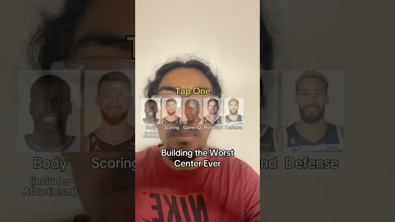 Building the Worst Center in NBA History 😱🤯 