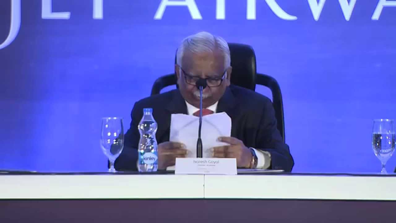 Jet Airways Press Conference, Mumbai &ndash; 14 August 2015