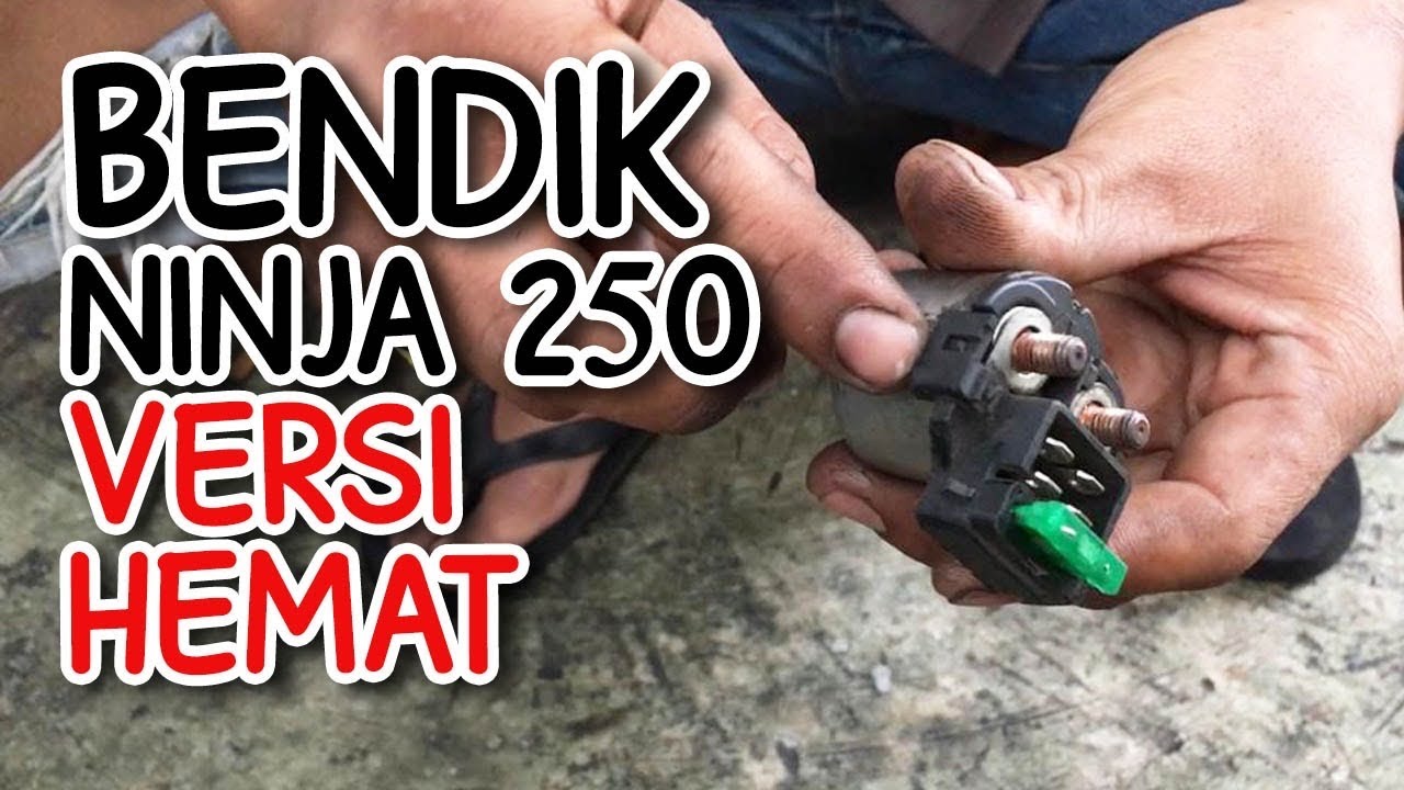 Kawasaki Ninja 250 Karbu Suka Bermasalah Bendik Stater ini Persamaannya