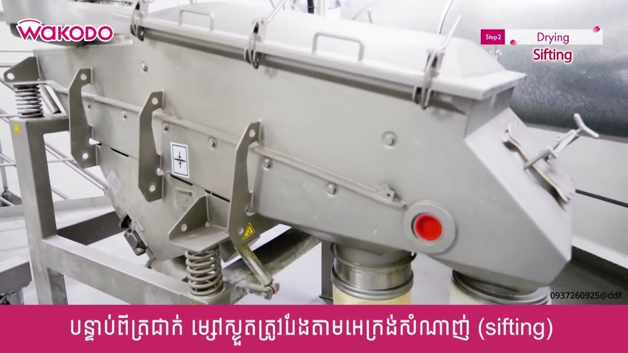 តើម្សៅទឹកដោះគោវ៉ាកូដុត្រូវបានផលិតឡើងជាប៉ុន្មានដំណាក់កាល?