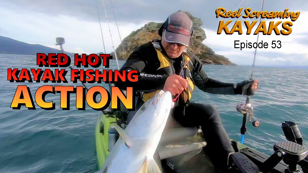 Non stop fishing fun from the kayak with jigs and softbaits - RSK Ep 53