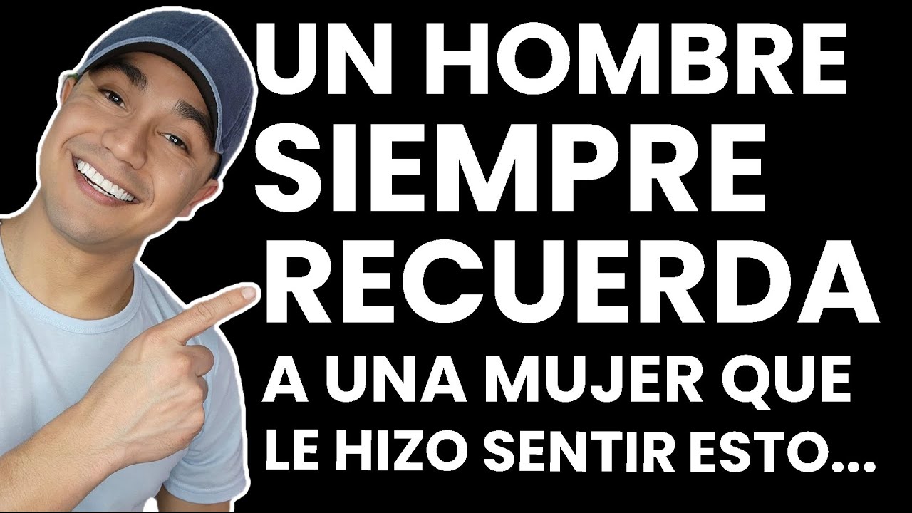 Piensa en ti aunque no lo admita... Un hombre siempre recuerda a una mujer que le hizo sentir esto