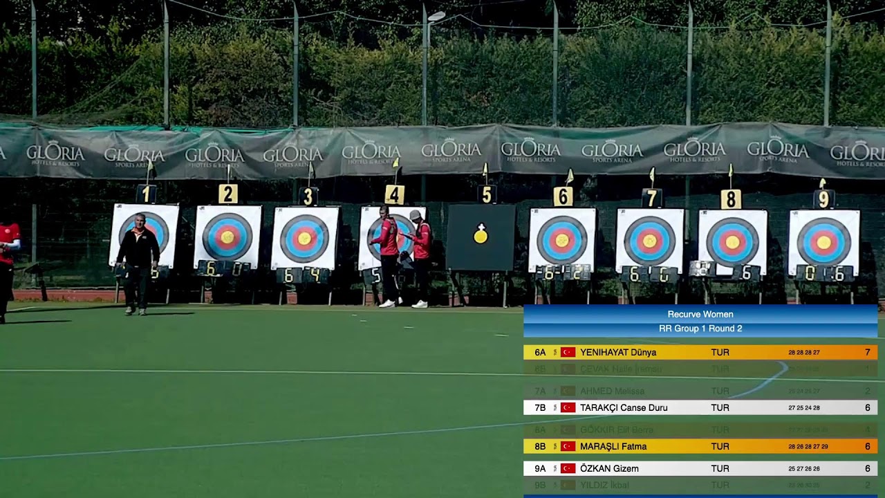 Turkish Archery Team Selection Day 2 Round Robin-1