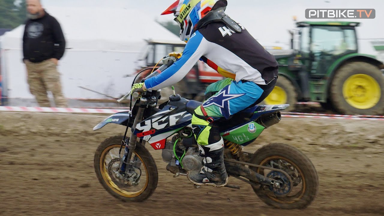 Kacper Mania #406 pojechał&nbsp;w zawodach na torze w M&oacute;rkowie  - pitbike.tv