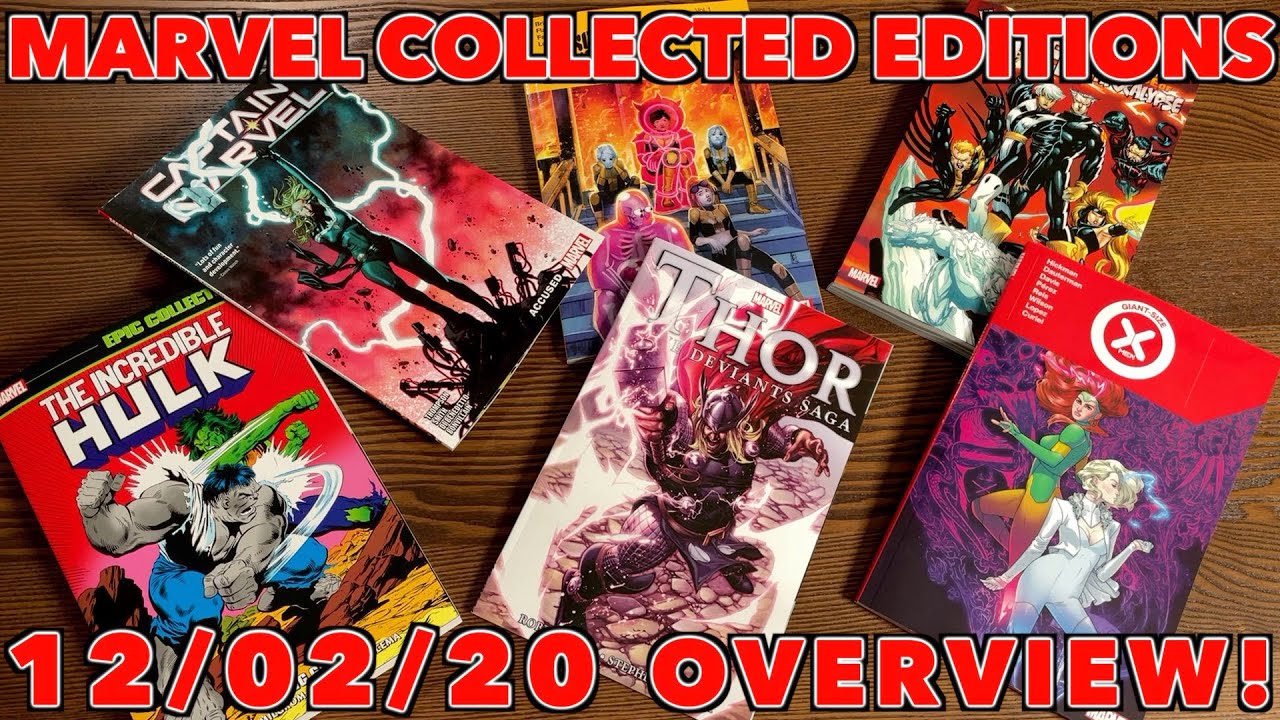 New Marvel Books 12/2/20 Overview!