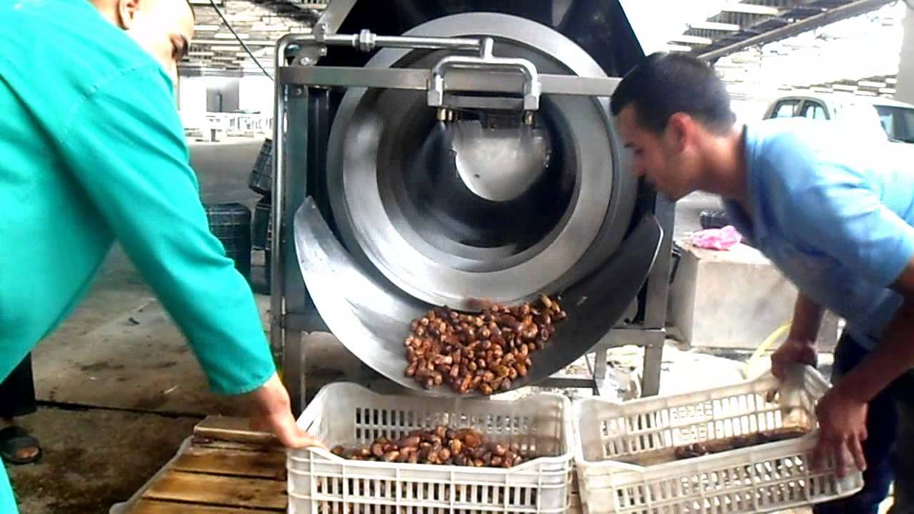 laveuse de datte et fruit آلة غسل التمر الفواكه و الخضر - snc djoudi