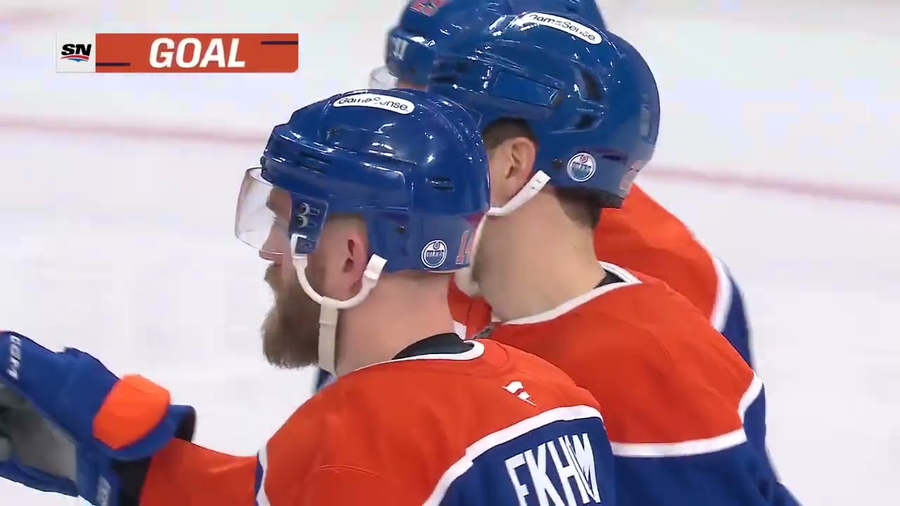 Oilers Defenceman Evan Bouchard Scores First Career Hat Trick vs. Capitals