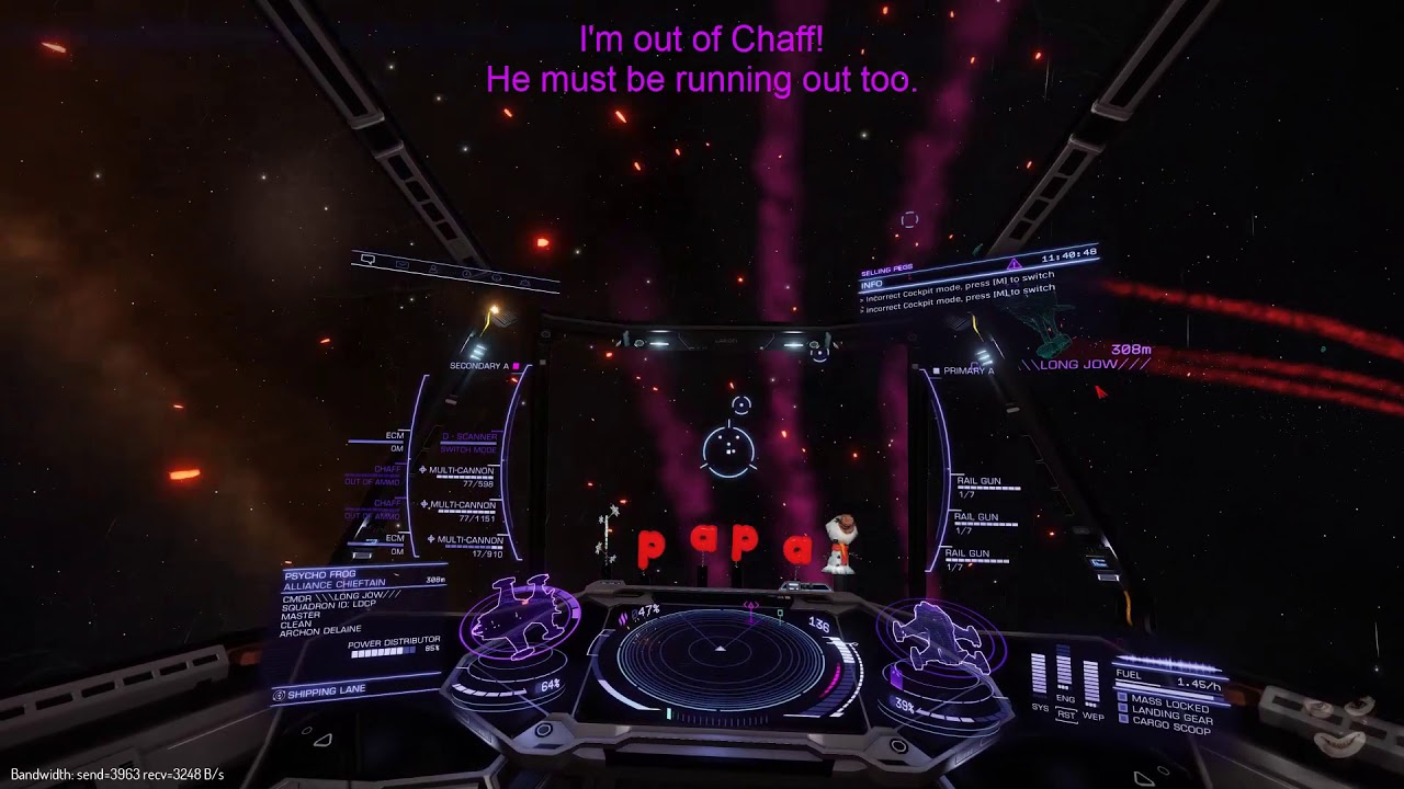 Chief on Chief love action (Elite Dangerous 3.3 PvP)