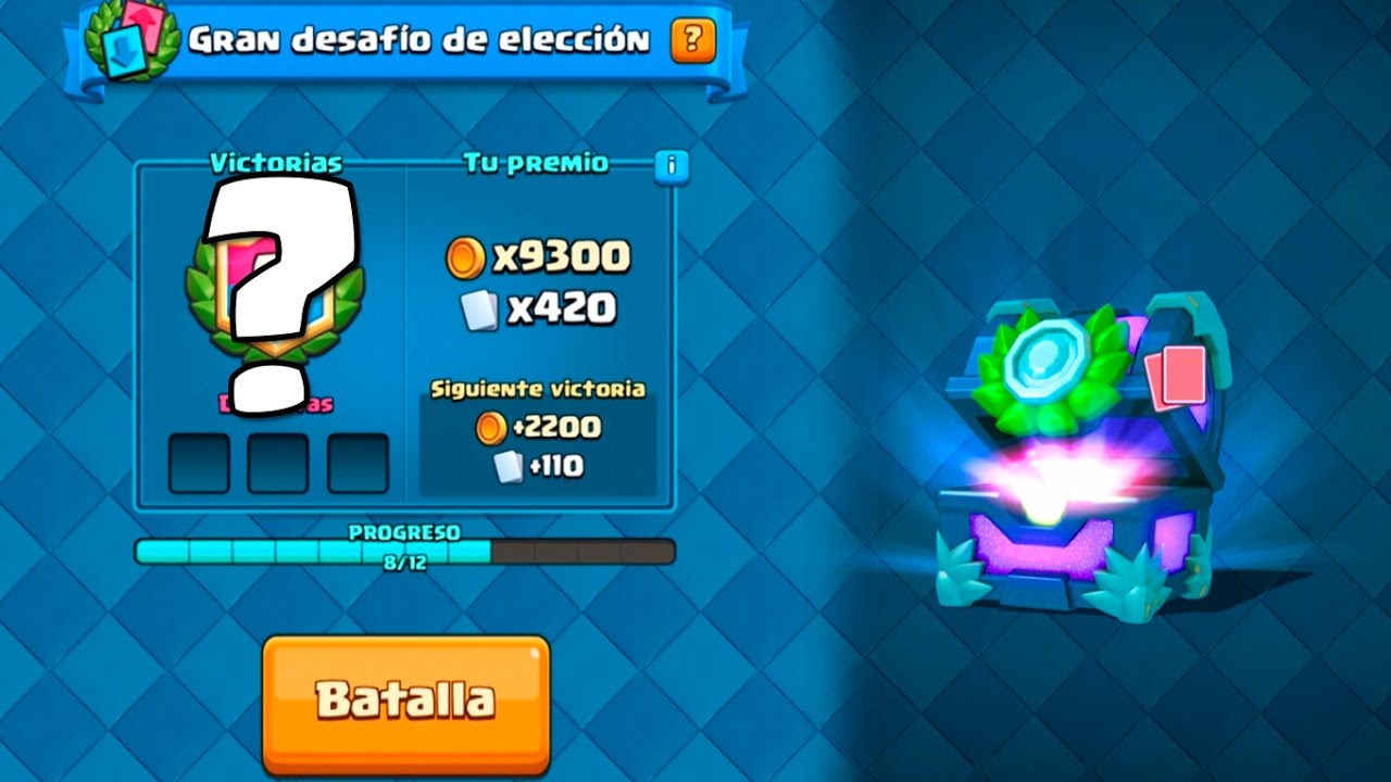 CLASH ROYALE | DESAFÍO DE ELECCIÓN SIN ELEGIR CARTA!!