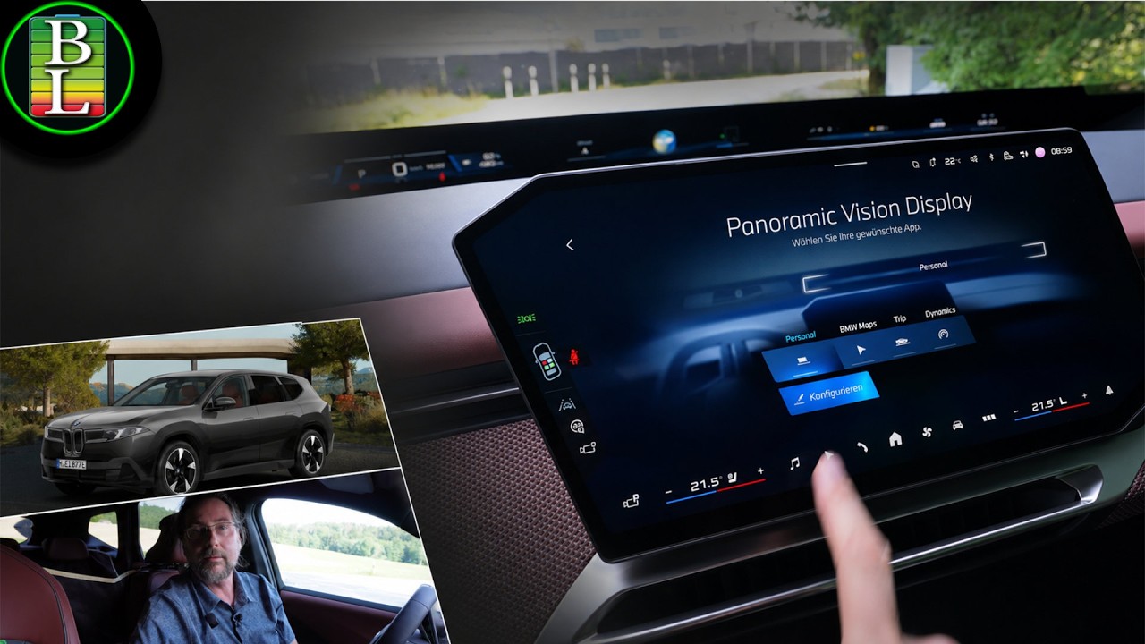 BMW iX3 (Neue Klasse) &ndash; App & Panoramic Vision Display Explained