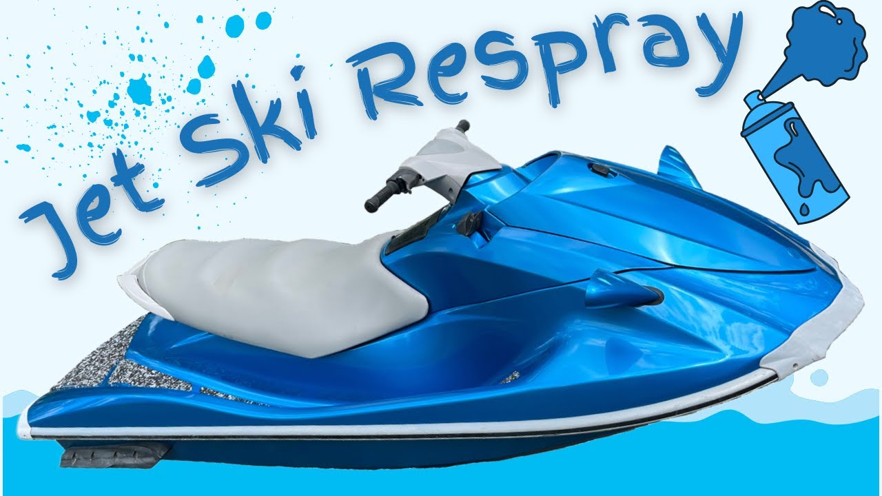 Painting A Yamaha VX110 Jet Ski, My First Ever Paint Job