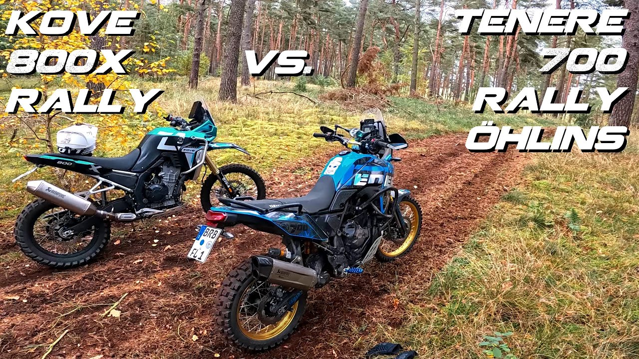 🏁 Kove 800X Rally vs. Öhlins Tenere 700 🏁