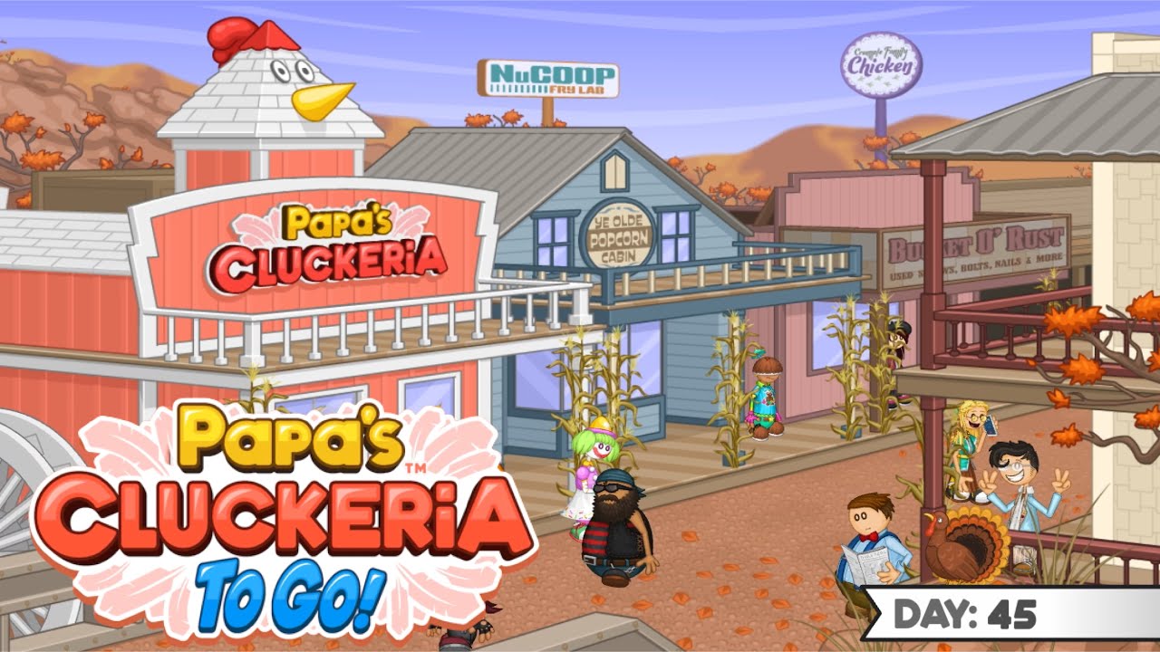 Papa's Cluckeria To Go! - Thanksgiving (Perfect Day)