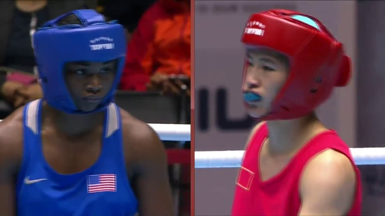 75kg Claressa Shields USA Vs  Li Qian CHN 2014 World Championships