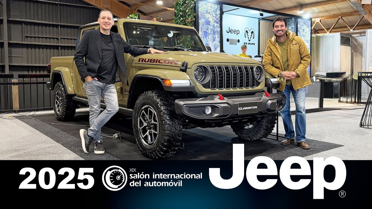 JEEP en el Salón del Automóvil 2025, lanzamientos, novedades, precios y más... (4K)