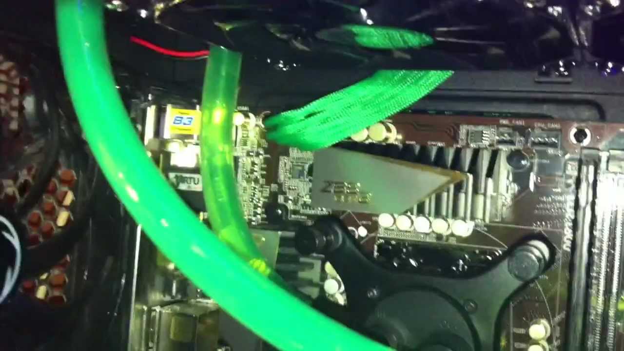 Water cooling Haf x Pc rig