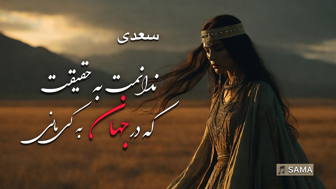 سعدی_ندانمت به حقیقت که در جهان به که مانیSaadi – I Know Not Who in This World Compares to You