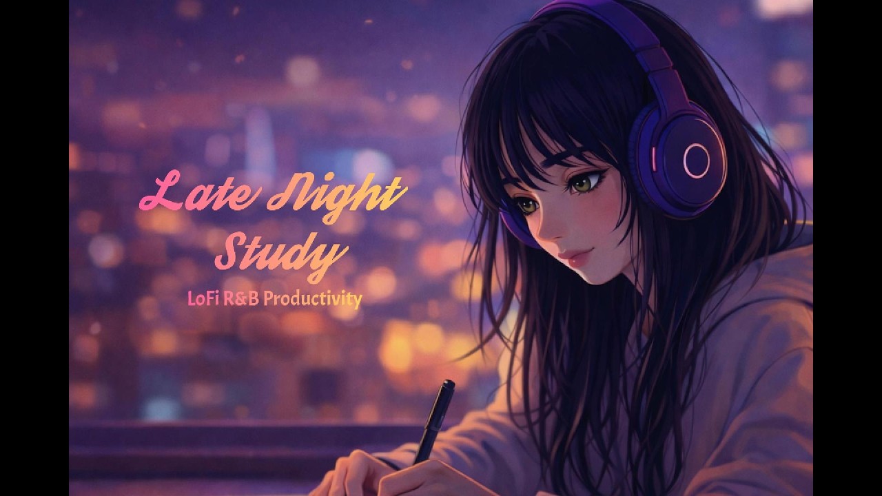 2Hours - Late Night Study Beats | LoFi R&B Productivity