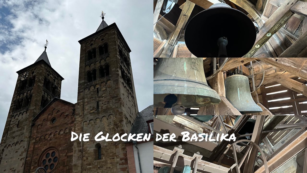 Ilbenstadt (FB) Die Glocken der Basilika.