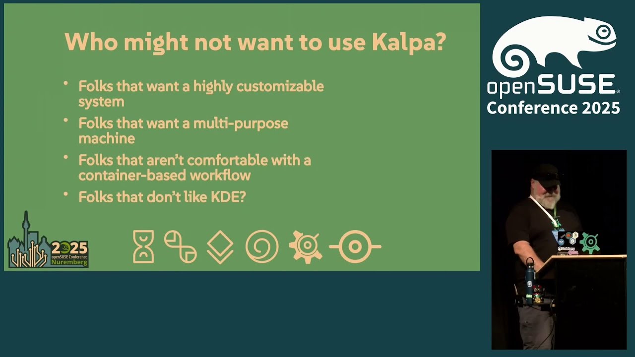 openSUSE Conference 2025 - Kalpa Desktop, Where it is, and Where it's going