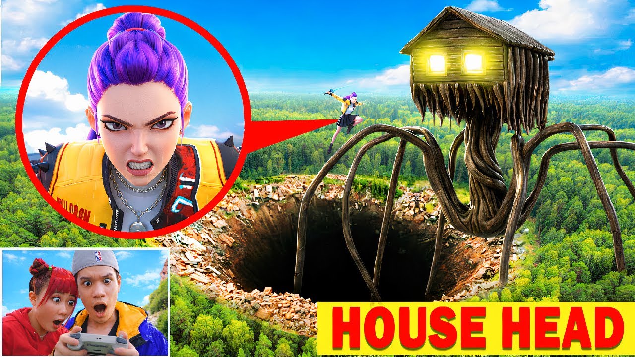 CAUGHT on DRONE: RUMI Found the HOUSE HEAD MONSTER at 3AM?!