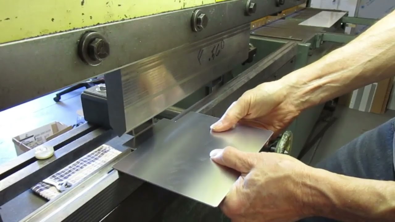 Sheet Metal Bending Basics