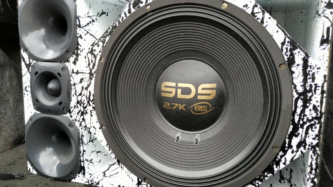 Caixa trio eros sds 2.7 e MD 1800