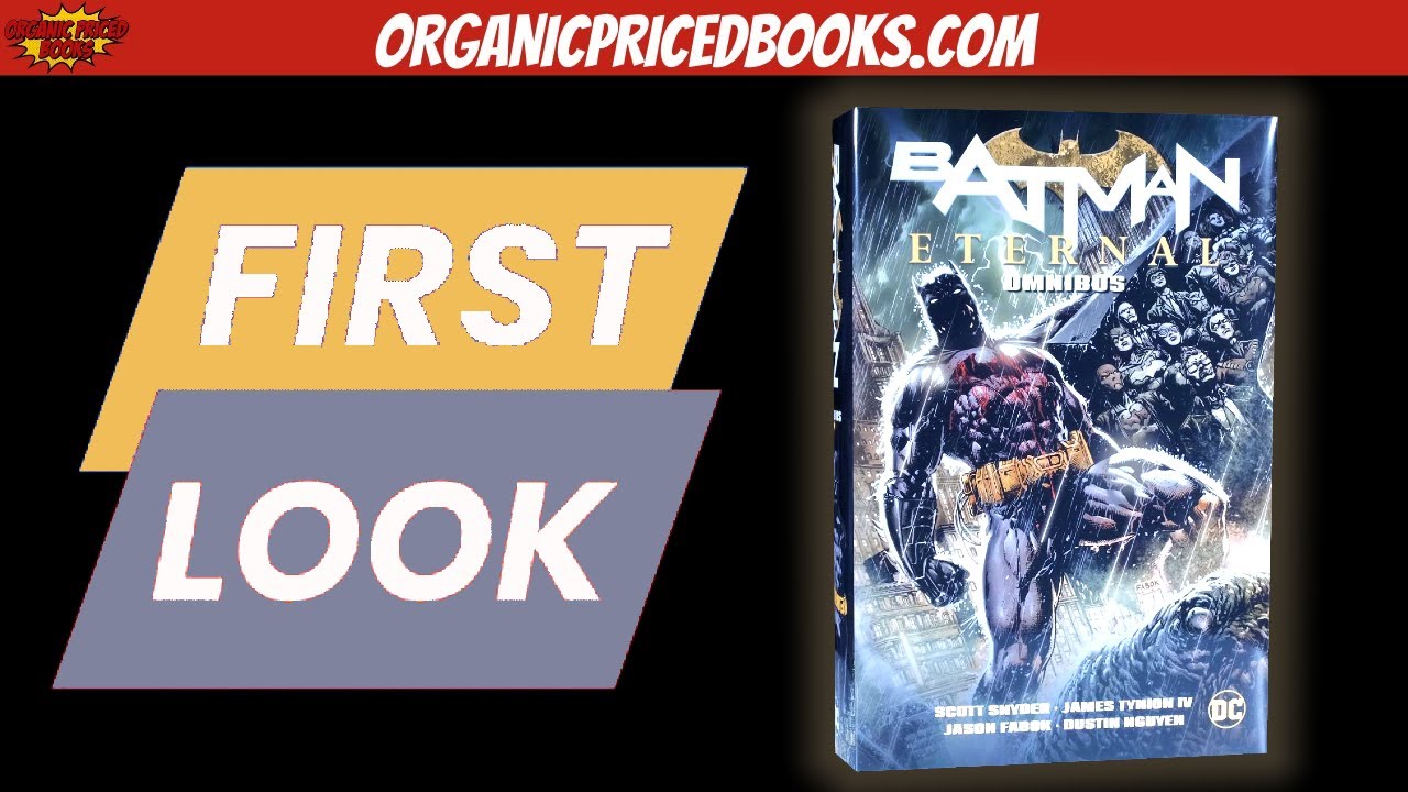 BATMAN ETERNAL Omnibus REPRINT First Look