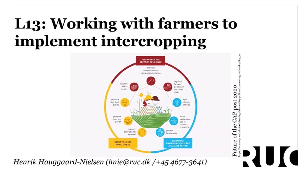 Henrik Hauggaard Nielsen - Working with farmers - Wageningen Intercropping Winter School 2021 ReMIX