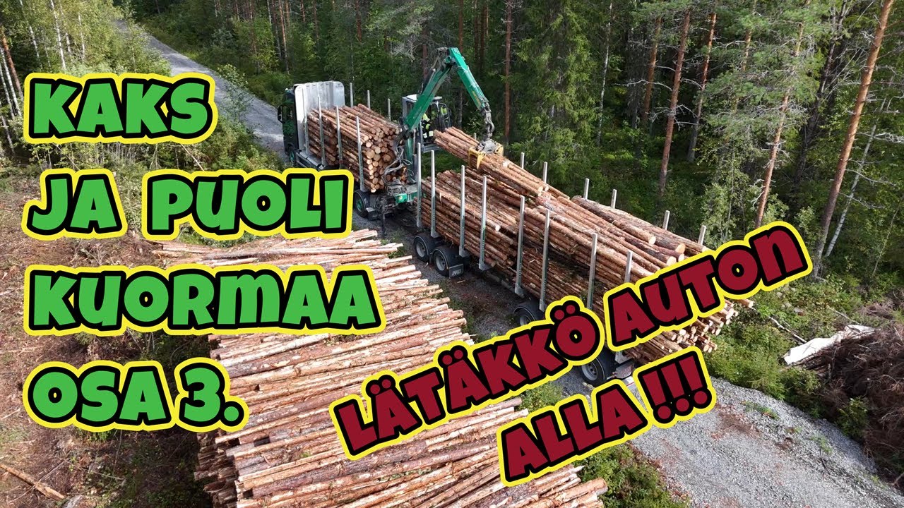 Kaks ja puoli kuormaa  osa 3. MUTKIA MATKASSA....(automatic subtitles)