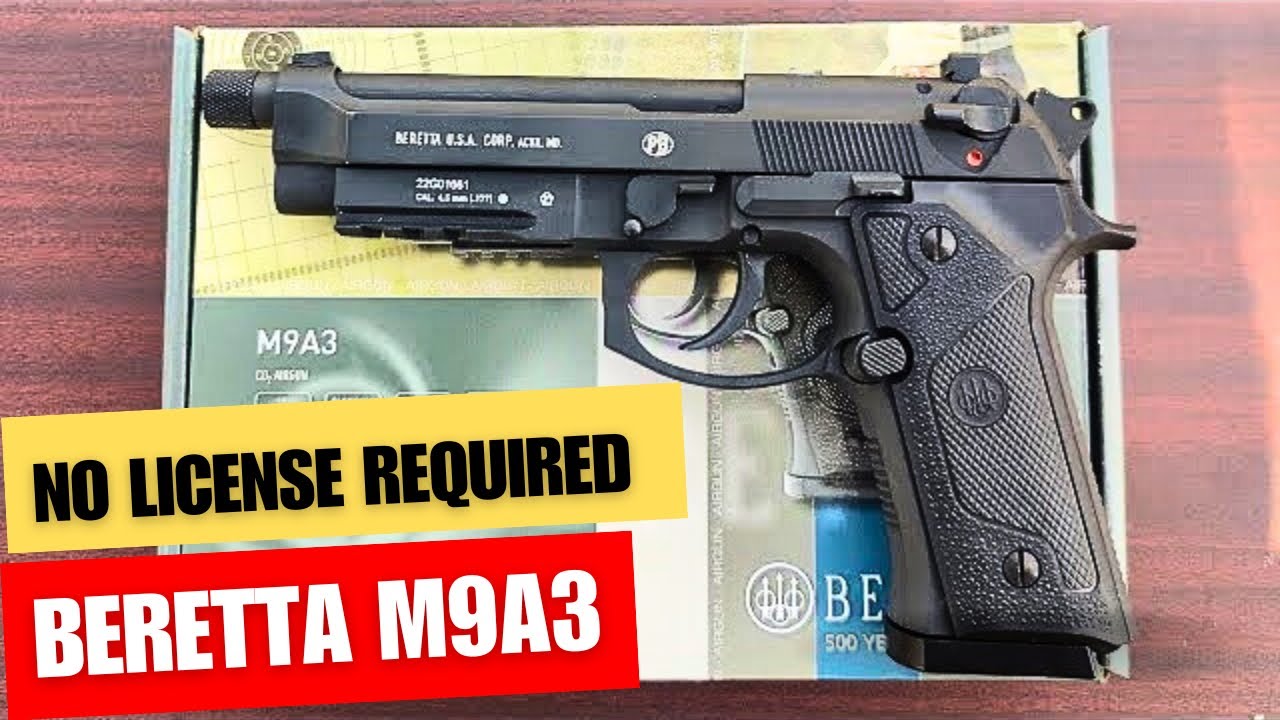 Umarex Beretta M9A3 .177 Cal CO2 Air Pistol in India🔥By Airgun kart #airgun #airsoft #beretta