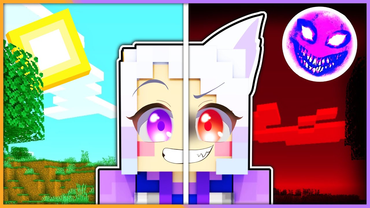 赤い呪いの月で暴走するオオカミのチカラを手に入れてしまった🐺【 マイクラ / まいくら / Minecraft 】