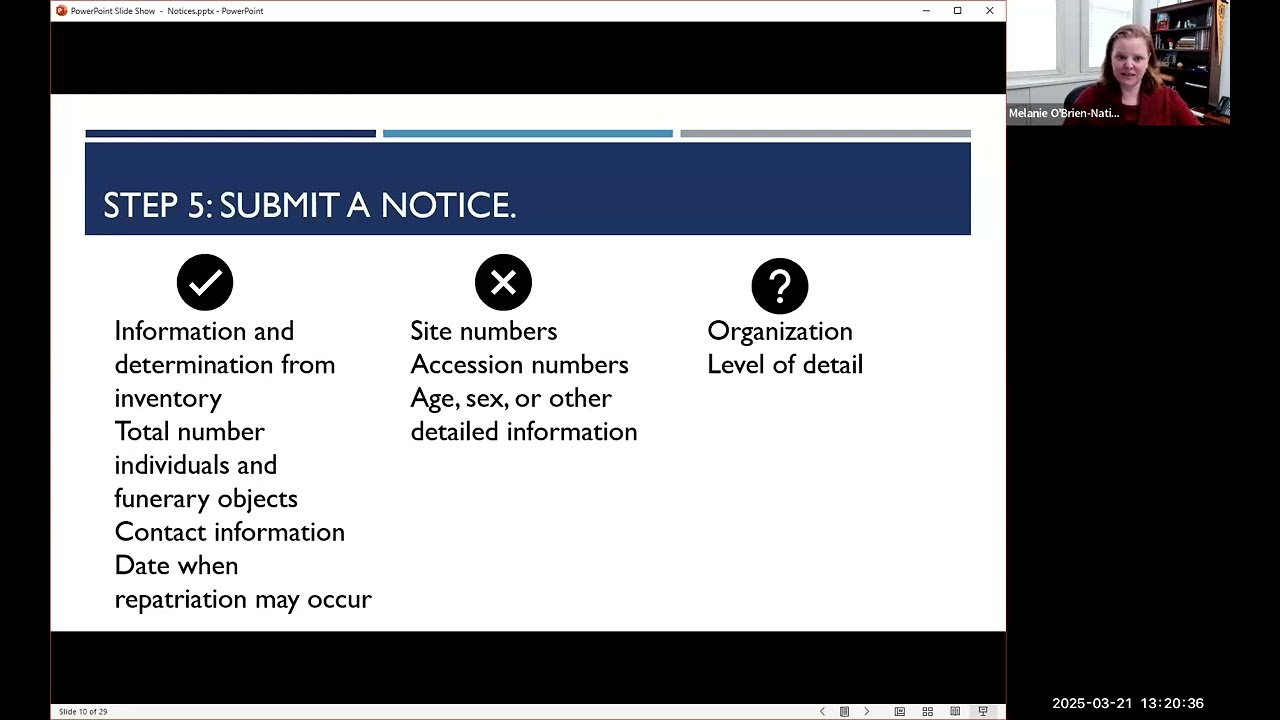 Notices under NAGPRA (2025)