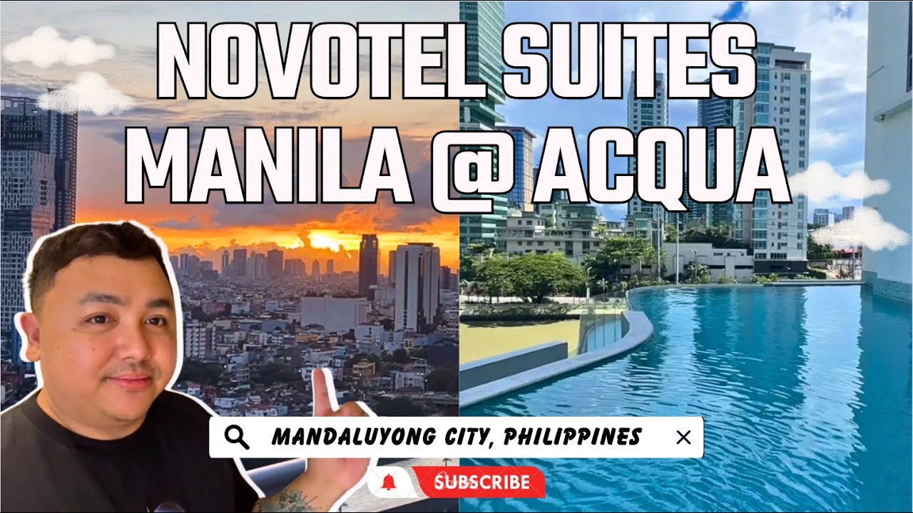 NOVOTEL Suites Manila at Acqua in Mandaluyong City | HOTEL STAYCATION 2023 | Travel VLOG 31