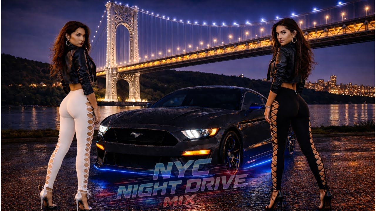 NEW YORK NIGHTDRIVE MIX — EDM  Wave Phonk  Electronic Radio Session  GLITCH EZM DRIVE