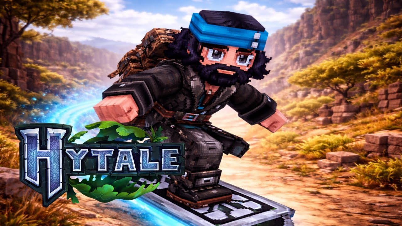 HYTALE Let's Play Deutsch #016 | Was passiert, wenn ich ohne Vorbereitung mit dem Hoverboard reise?