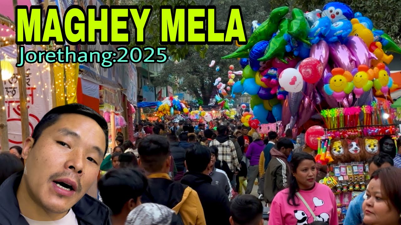 First day, Opening Maghey Mela Jorethang South Sikkim😱 || Jorethang Mela || Mela 2025 || Hill Boy
