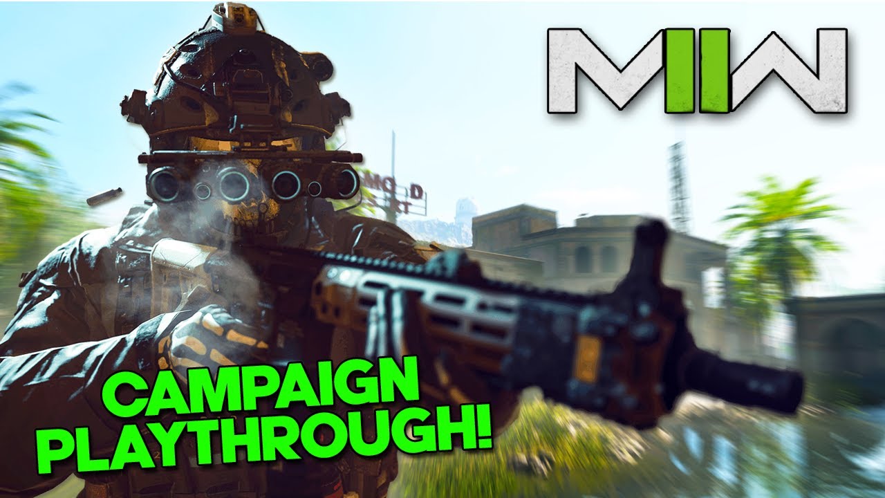FULL MW2 CAMPAIGN PLAYTHROUGH! - Early Access, First Playthrough!