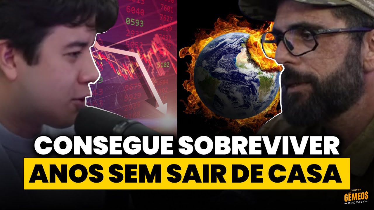ESPECIALISTA CONTA COMO SE PREPAROU PARA COLAPSO GLOBAL