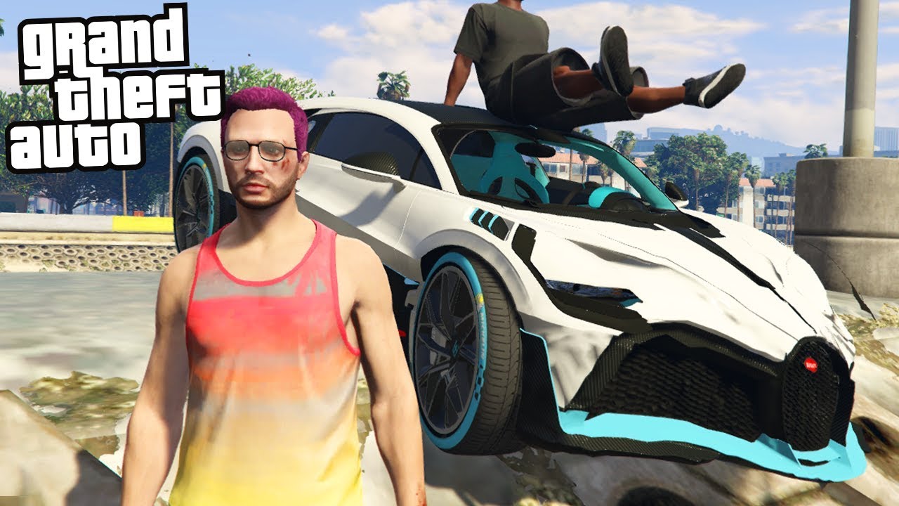 GTA cu CARLOS A REVENIT! Incercam NOUL BUGATTI!
