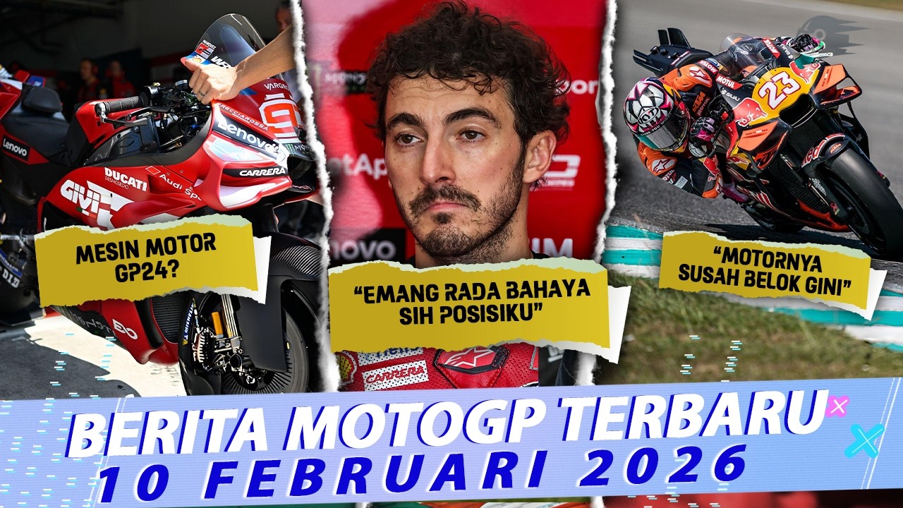 Bagnaia: Masa Depanku Terancam😔Ducati GP26 Pake Mesin GP24😮Bastianini : Motor 2026 Sulit Menikung