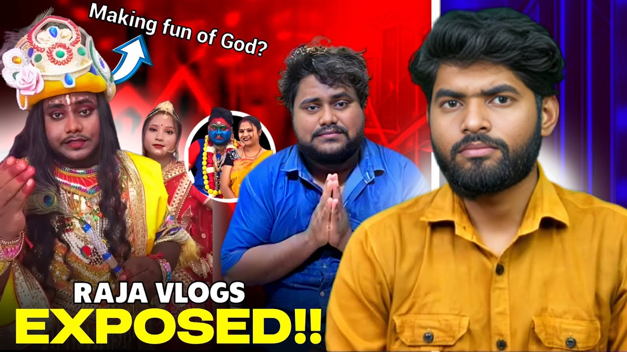 RAJA VLOGS EXPOSED 🤬​⁠​⁠