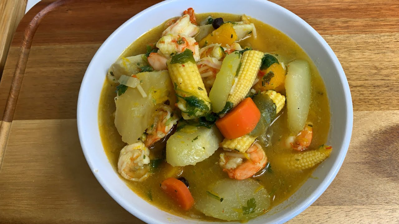 ВКУСНЫЙ СУП ИЗ КРЕВЕТОК || ПРОСТЫЕ РЕЦЕПТЫ ИЗ КРЕВЕТОК || КАРИБСКАЯ УЮТНАЯ ЕДА ОТ КУХНИ ТЕРРИ-ЭНН