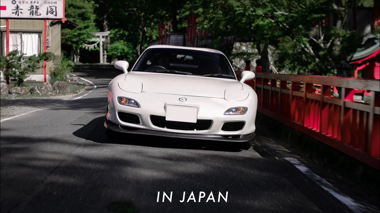 Mazda RX-7(FD3S) Type RZ |  In Japanese Countryside | 4K