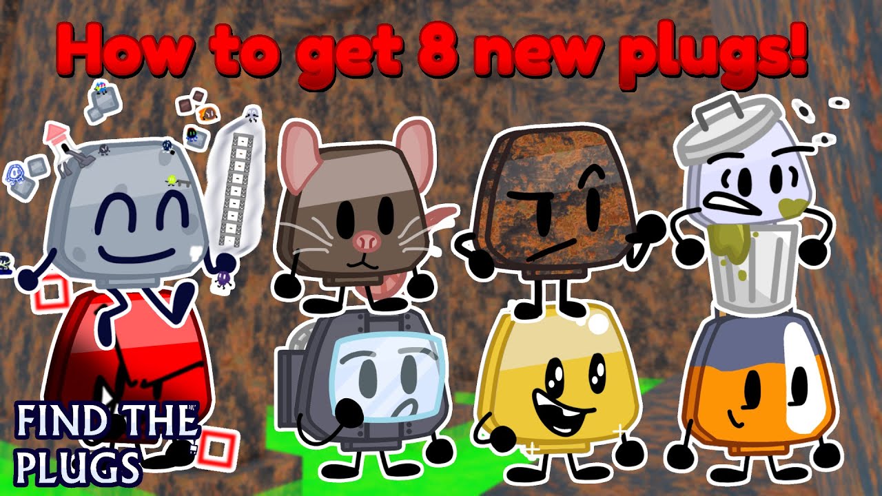 How to get 8 NEW PLUGS in Find the Plugs 