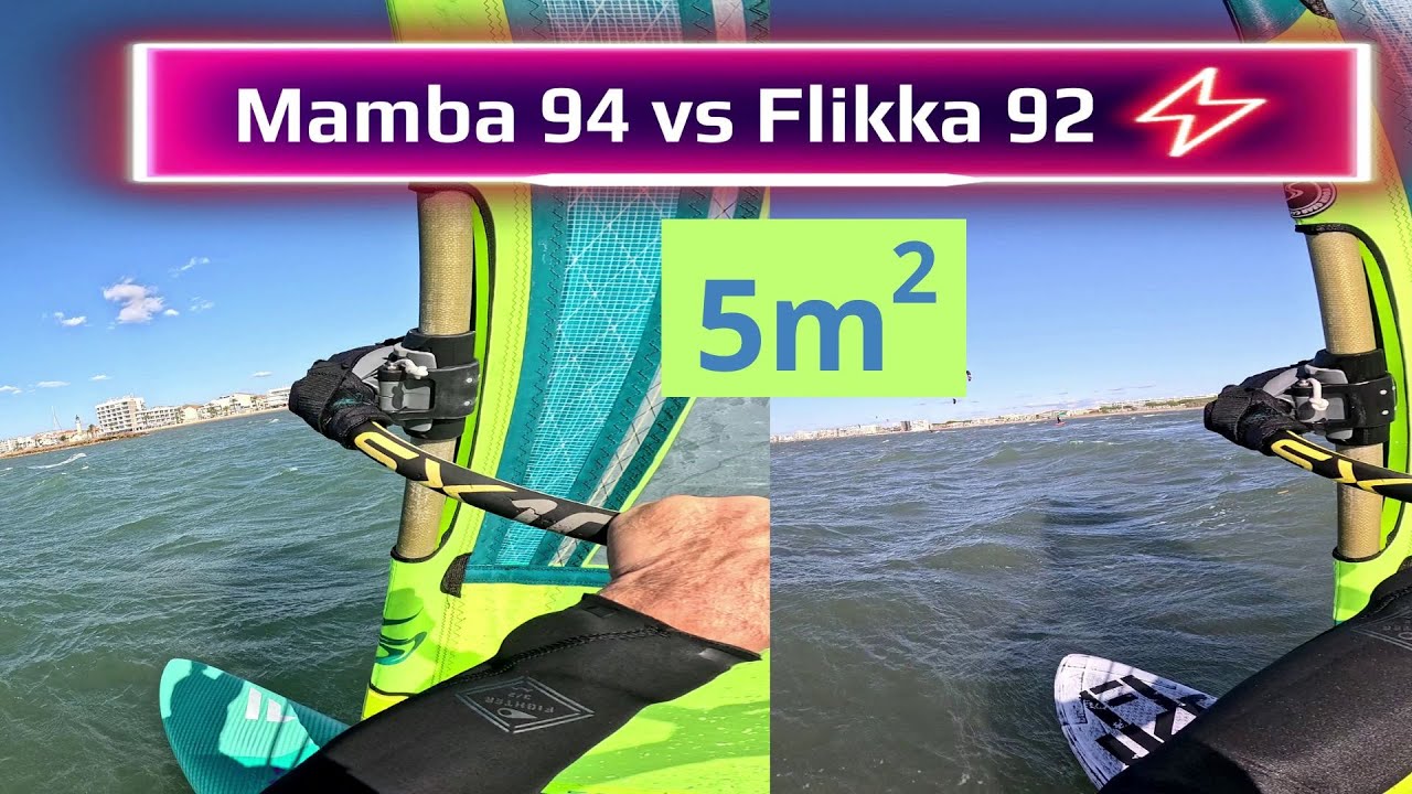 Mamba 94 vs Flikka 92 with 5m2