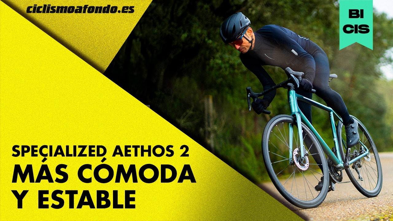 Nueva Specialized Aethos 2: Más cómoda y estable