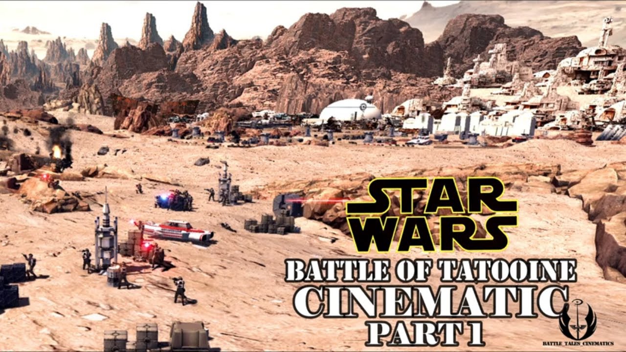 EPIC STAR WARS CINEMATIC BATTLE [Battle On Tatooine]