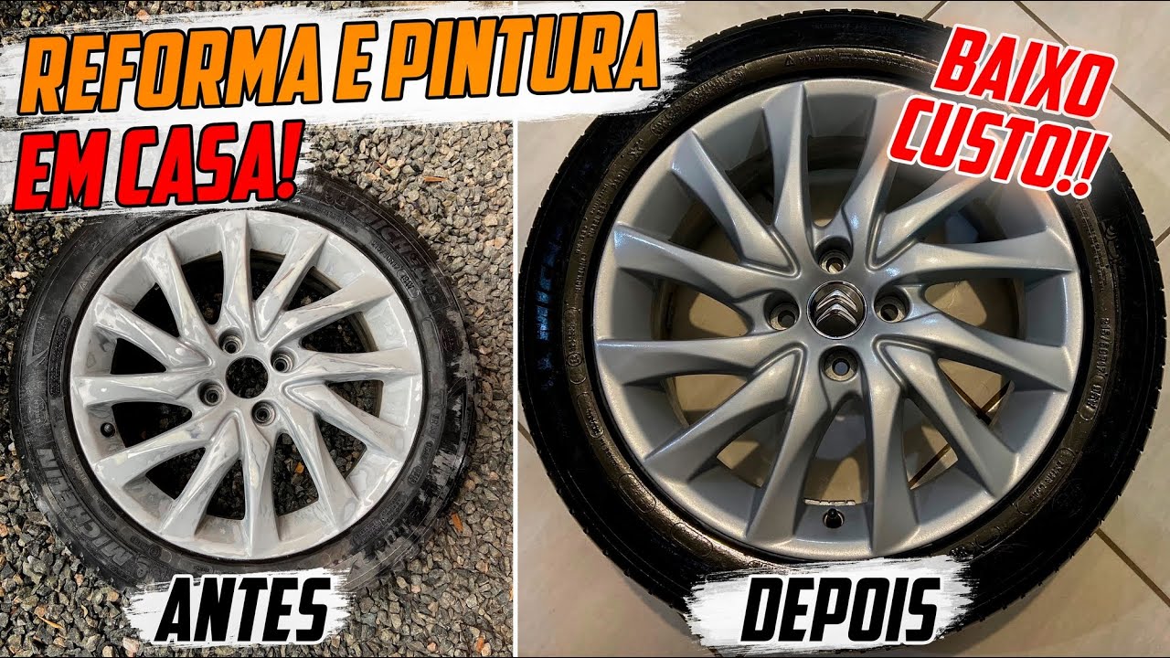 COMO REFORMAR AS RODAS EM CASA